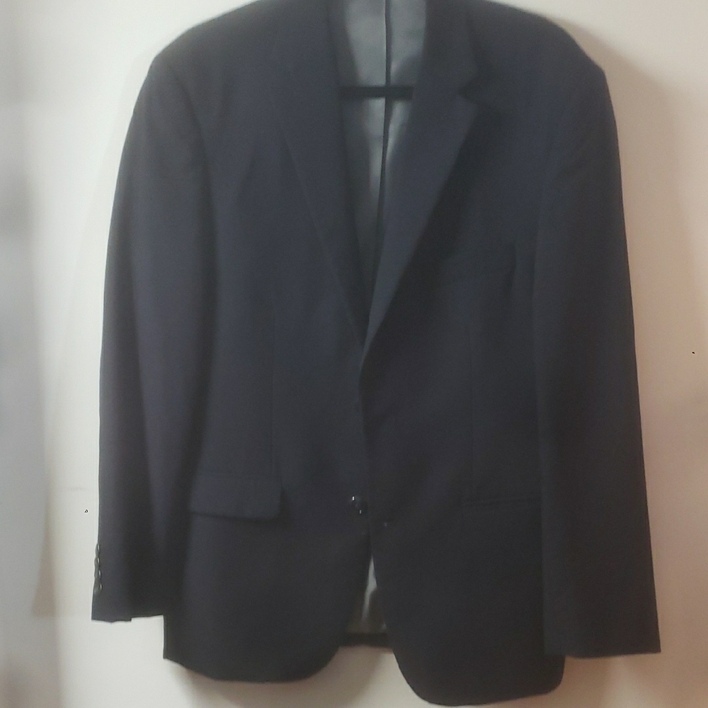 Men's Pronto Uomo Navy Wool Blazer Suit Jacket 42